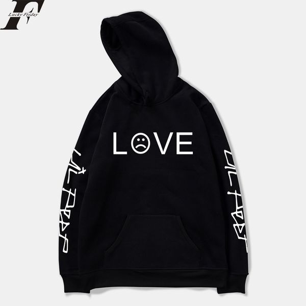 

bts r.i.p lil peep rapper hip hop spring mens sweatshirts hoodie harajuku casual hoodie men/women print clothes 2018, Black