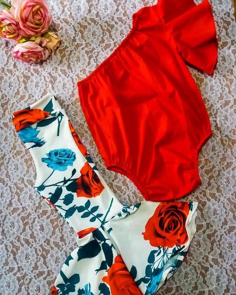 малыш красный цветочный 3шт infant baby girl одежда set red одно плечо с коротким рукавом bodysuit rose брюки костюмы костюм одежда, White
малыш красный цветочный 3шт infant baby girl одежда set red одно плечо с коротким рукавом bodysuit rose брюки костюмы костюм одежда, White