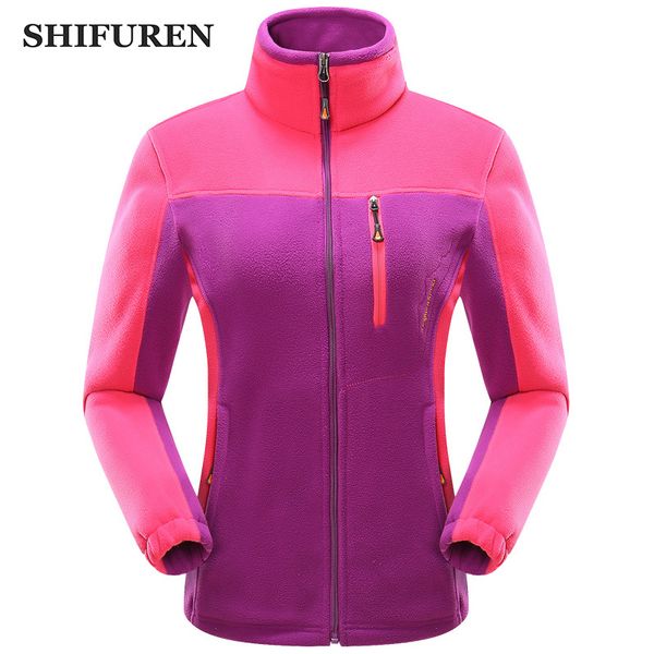 shifuren winter warm women hiking fleece jacket outdoor sports thermal skiing jacket long sleeve camping outerwear, Blue;black
shifuren winter warm women hiking fleece jacket outdoor sports thermal skiing jacket long sleeve camping outerwear, Blue;black