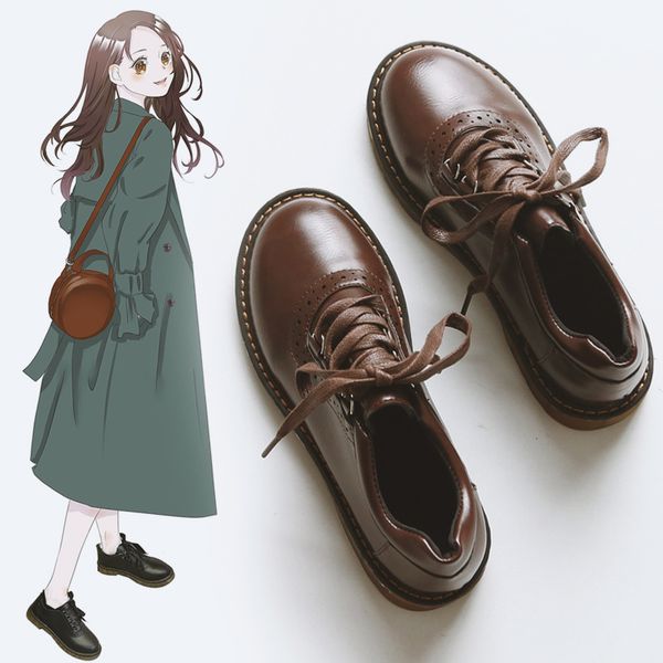 vintage oxford shoes for women pu leather flat heel shoes woman british style brogues flats retro brown black chaussures femme
vintage oxford shoes for women pu leather flat heel shoes woman british style brogues flats retro brown black chaussures femme