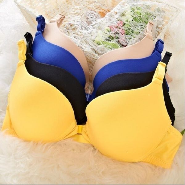 women underwears push up bra new fashion simple front button candy color a b cup women underwear brassiere, Red;black
women underwears push up bra new fashion simple front button candy color a b cup women underwear brassiere, Red;black