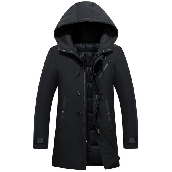 warm jacket winter men down coat windbreaker hooded duck down parka thicken overcoat slim fit larger size 2018 m-xxxl, Black
warm jacket winter men down coat windbreaker hooded duck down parka thicken overcoat slim fit larger size 2018 m-xxxl, Black