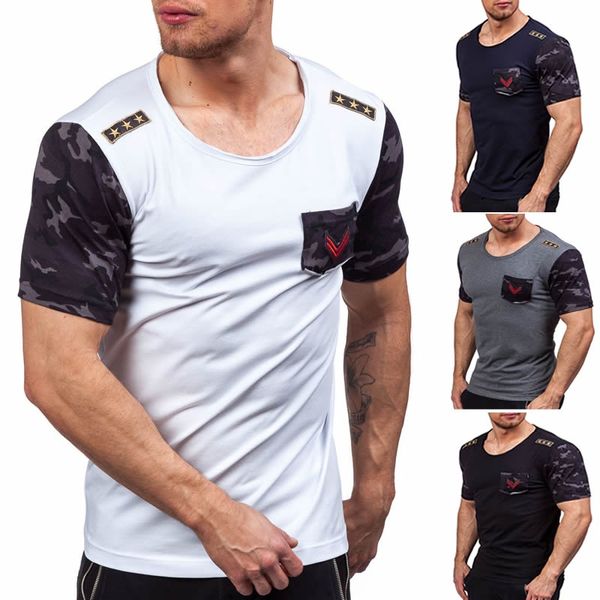 zogaa 2019 summer fashion men's t shirt casual patchwork short sleeve t shirt slim fit hip-hop o-neck pocket funny tshirt, White;black
zogaa 2019 summer fashion men's t shirt casual patchwork short sleeve t shirt slim fit hip-hop o-neck pocket funny tshirt, White;black