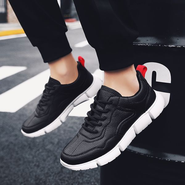 goodrsson men casual shoes spring new sneakers lace up fashion simple solid outdoor sports shoes men comfortable sneakers, Black
goodrsson men casual shoes spring new sneakers lace up fashion simple solid outdoor sports shoes men comfortable sneakers, Black