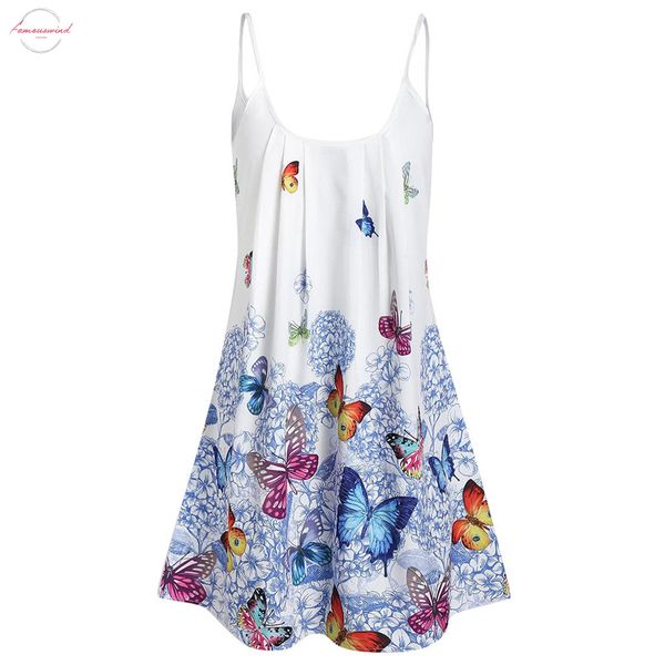 lady large size butterfly print loose strap dress summer simple outdoor leisure beach holiday party lantern sleeve mini o neck dress, Black;gray
lady large size butterfly print loose strap dress summer simple outdoor leisure beach holiday party lantern sleeve mini o neck dress, Black;gray