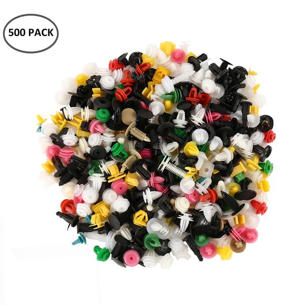 500pcs auto mixed fastener clip bumper car push engine for fender fastener clip door trim panel fastene for cars
500pcs auto mixed fastener clip bumper car push engine for fender fastener clip door trim panel fastene for cars