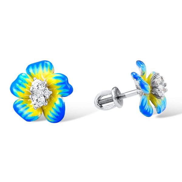 fashion- silver earrings for women 925 sterling silver stud flower earrings with stones cubic zirconia brincos jewelry enamel, Golden;silver
fashion- silver earrings for women 925 sterling silver stud flower earrings with stones cubic zirconia brincos jewelry enamel, Golden;silver