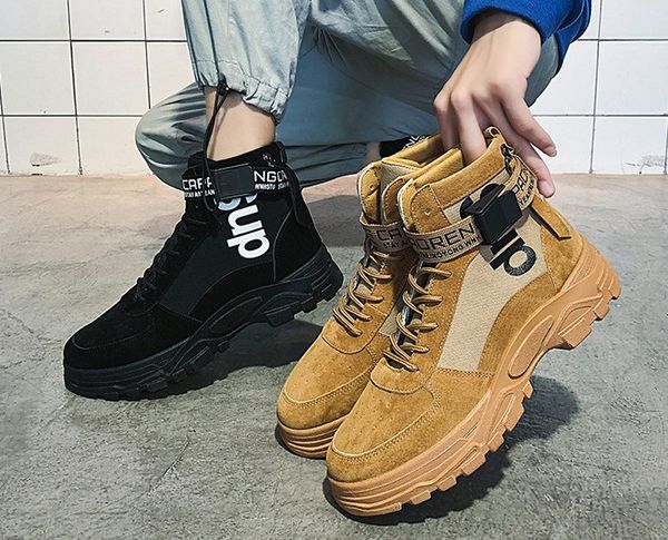 2020 new arrive high men shoes canvas casual shoes for autumn winter boot male footwear patchwork men's boots, Black
2020 new arrive high men shoes canvas casual shoes for autumn winter boot male footwear patchwork men's boots, Black