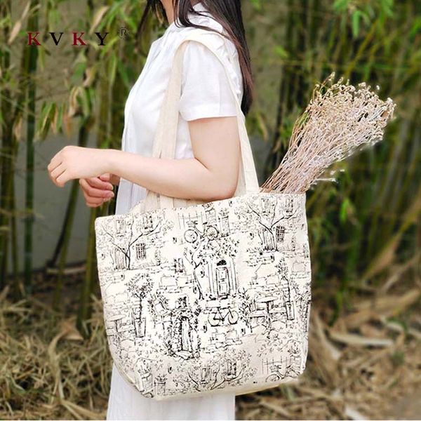 women canvas shoulder bag canvas cloth fabric handbag graffiti printing casual tote ladies eco shopping bags students books bag
women canvas shoulder bag canvas cloth fabric handbag graffiti printing casual tote ladies eco shopping bags students books bag