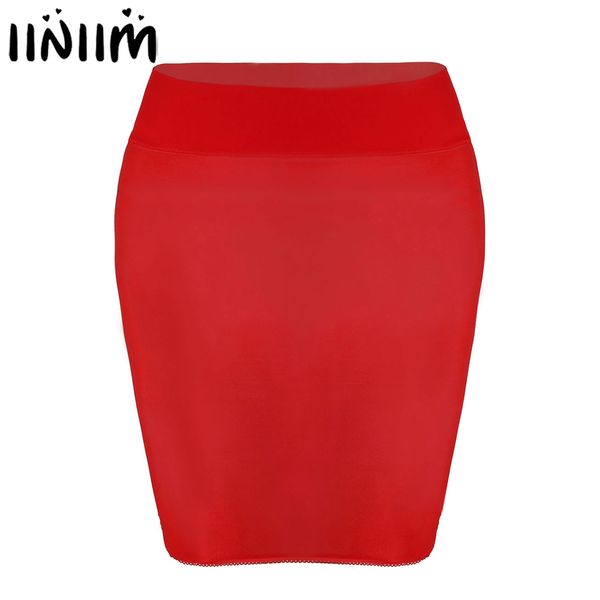 iiniim women ladies night club shimmering high waist ultra thin smooth see through high elasticity bodycon mini skirts, Black
iiniim women ladies night club shimmering high waist ultra thin smooth see through high elasticity bodycon mini skirts, Black