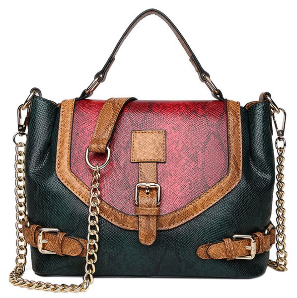 fashion multicolor women handbags serpentine large tote pu leather tote bags single shoulder bags for female green
fashion multicolor women handbags serpentine large tote pu leather tote bags single shoulder bags for female green
