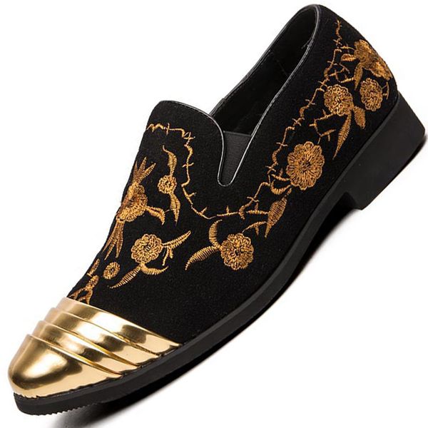men formal shoes male comfortable slip on shoes loafers men moccasins luxury embroidery designer shoe party flat black
men formal shoes male comfortable slip on shoes loafers men moccasins luxury embroidery designer shoe party flat black