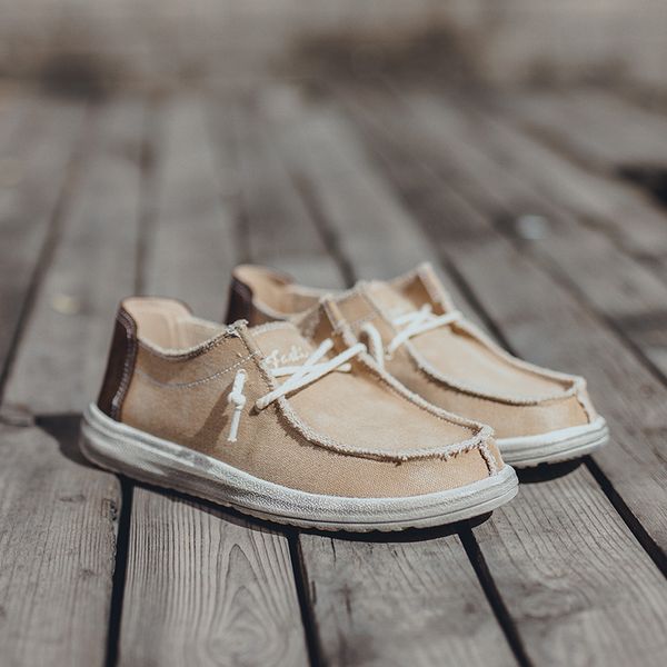 2019 summer canvas men's shoes breathable casual driving shoes slip easy to wear men's flat soft big size loafers, Black
2019 summer canvas men's shoes breathable casual driving shoes slip easy to wear men's flat soft big size loafers, Black
