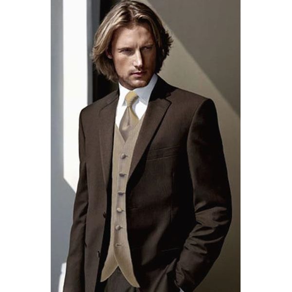 сшитое классический стиль две кнопки браун groom tuxedos groomsmen мужские свадебные костюмы пром платья (куртка + брюки + жилет) a141, White;black
сшитое классический стиль две кнопки браун groom tuxedos groomsmen мужские свадебные костюмы пром платья (куртка + брюки + жилет) a141, White;black