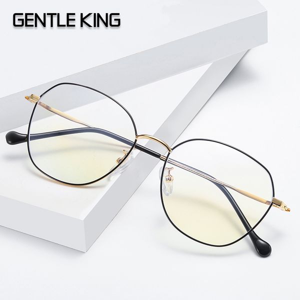 gentle king anti blue light blocking filter glasses fashion women men computer goggles retro metal gaming uv400 eyewear, White;black
gentle king anti blue light blocking filter glasses fashion women men computer goggles retro metal gaming uv400 eyewear, White;black