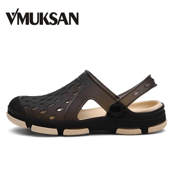 vmuksan summer sandals men 2019 new breathable casual jelly shoes mens fashion style outside beach sandals slides man, Black
vmuksan summer sandals men 2019 new breathable casual jelly shoes mens fashion style outside beach sandals slides man, Black