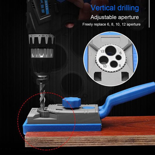 9.5mm portable pocket hole jig kit system screwdriver drill bit for carpenter woodworking hardware woodworking tools
9.5mm portable pocket hole jig kit system screwdriver drill bit for carpenter woodworking hardware woodworking tools