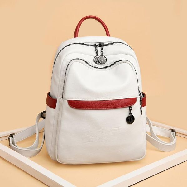 2020 new classic women's backpack leather backpack girl schoolbag mochila feminina women
2020 new classic women's backpack leather backpack girl schoolbag mochila feminina women