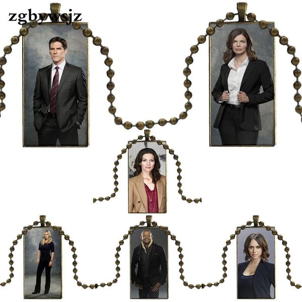 for women criminal minds tv series jewelry with steel plated glass cabochon choker long pendant rectangle necklace, Silver
for women criminal minds tv series jewelry with steel plated glass cabochon choker long pendant rectangle necklace, Silver