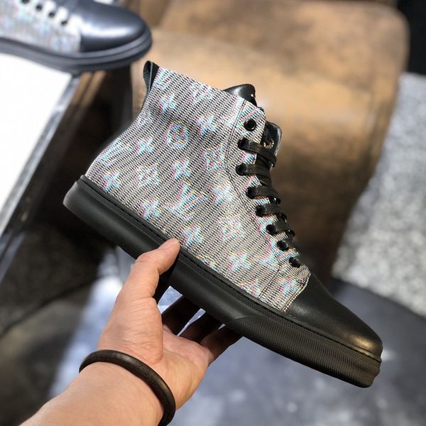 2020 a8 new fashion trend high casual men's shoes, comfortable luxury men's shoes original box packaging zapatos hombre, Black
2020 a8 new fashion trend high casual men's shoes, comfortable luxury men's shoes original box packaging zapatos hombre, Black