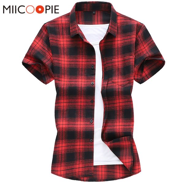 men's casual shirts brand fashion cotton striped mens dress shirt checkered short sleeved for men contrast plaid blouse streetwear 7xl, White;black
men's casual shirts brand fashion cotton striped mens dress shirt checkered short sleeved for men contrast plaid blouse streetwear 7xl, White;black
