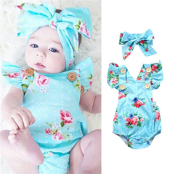 ins newborn toddler baby girls floral romper bodysuit with hairwrap head band summer sleeveless jump suit climbing one-piece clothes d3304, Blue
ins newborn toddler baby girls floral romper bodysuit with hairwrap head band summer sleeveless jump suit climbing one-piece clothes d3304, Blue