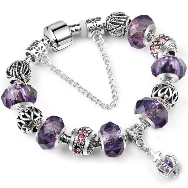 2020 charm bracelets for women crystal beads diy jewelry popular jewelry love bracelet with gift box, Golden;silver
2020 charm bracelets for women crystal beads diy jewelry popular jewelry love bracelet with gift box, Golden;silver