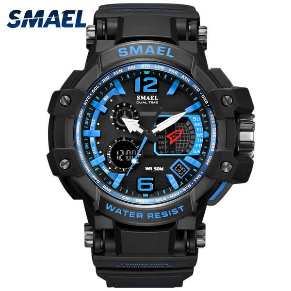 fitness watch smael sport watch men digital led electronic watches rubber quartz wristwatches reloj deportivo, Slivery;brown
fitness watch smael sport watch men digital led electronic watches rubber quartz wristwatches reloj deportivo, Slivery;brown