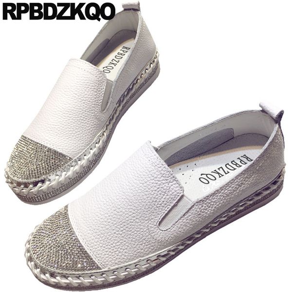 casual bling muffin crystal women ladies beautiful flats shoes elevator creepers sneakers white platform thick sole trainers, Black
casual bling muffin crystal women ladies beautiful flats shoes elevator creepers sneakers white platform thick sole trainers, Black