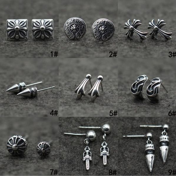 925 sterling silver earrings with logo punk style mens and womens lovers gift hip hop cross luxury designer jewelry 001
925 sterling silver earrings with logo punk style mens and womens lovers gift hip hop cross luxury designer jewelry 001