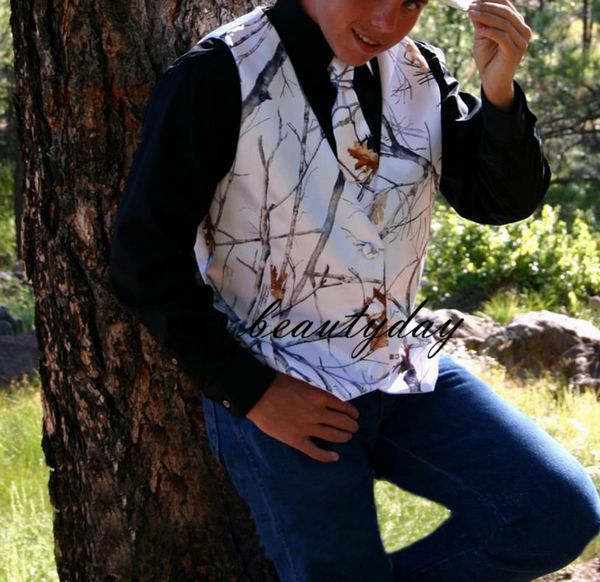 2020 casual new camo groom vests for country wedding party hunter en camouflage slim fit mens attire 2 piece set (vest+tie) custom made, Black
2020 casual new camo groom vests for country wedding party hunter en camouflage slim fit mens attire 2 piece set (vest+tie) custom made, Black