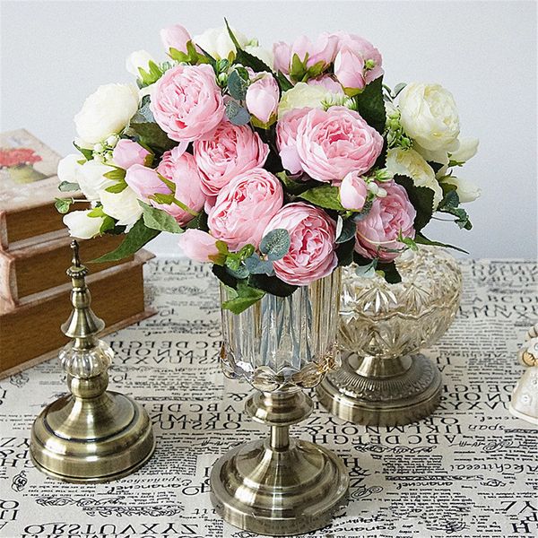30cm peony artificial flowers bouquet 5 big head 4 bud silk fake flowers wedding home decoration peony rose flower drop shipping
30cm peony artificial flowers bouquet 5 big head 4 bud silk fake flowers wedding home decoration peony rose flower drop shipping