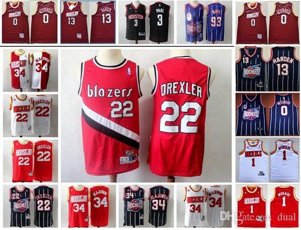hwc vancouver houston rockets 1 tracy mcgrady 3 chris paul 34 hakeem olajuwon westbrook 13 james harden nba clyde drexler j, Black
hwc vancouver houston rockets 1 tracy mcgrady 3 chris paul 34 hakeem olajuwon westbrook 13 james harden nba clyde drexler j, Black