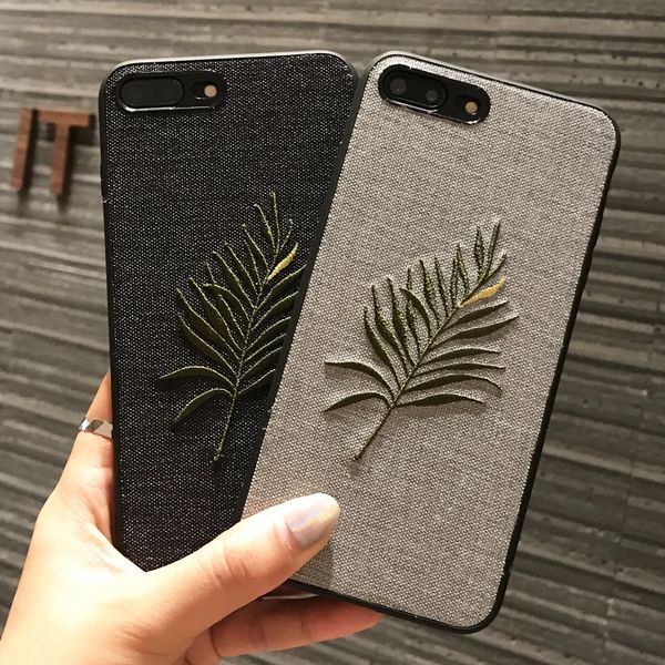 for iphone xr xs max 6 7 8 x plus embroidery 3d trees leaves phone case cloth texture tpu soft cell phone case
for iphone xr xs max 6 7 8 x plus embroidery 3d trees leaves phone case cloth texture tpu soft cell phone case