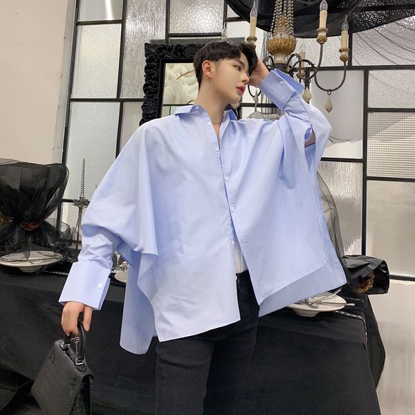 couple women men sleeve clothes hop casual harajuku long loose bat streetwear oversized shirts stage hip male loose dress shirts qieci, Black
couple women men sleeve clothes hop casual harajuku long loose bat streetwear oversized shirts stage hip male loose dress shirts qieci, Black