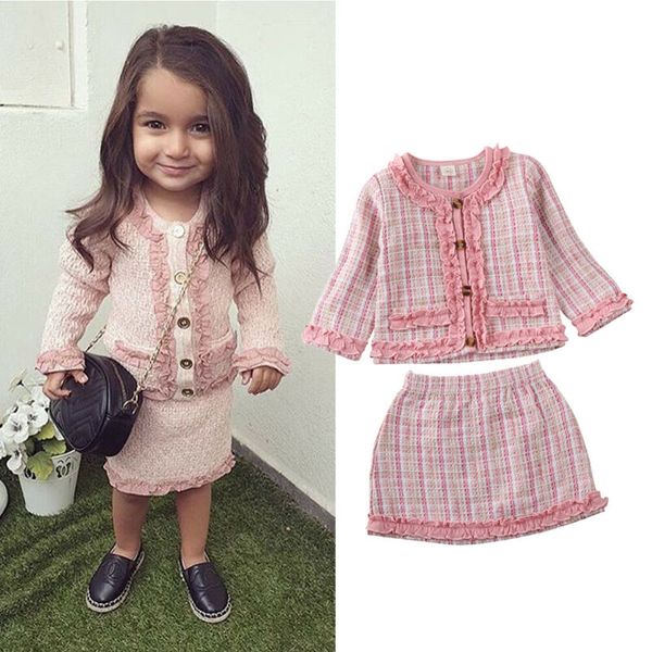 1-6t girls spring autumn clothes kids pink princess pageant plaid coat a-line skirts party girls clothes kids outfits, White
1-6t girls spring autumn clothes kids pink princess pageant plaid coat a-line skirts party girls clothes kids outfits, White