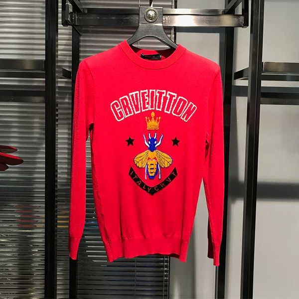 wd1023 fashion men's sweaters 2019 runway european design party style men's clothing, White;black
wd1023 fashion men's sweaters 2019 runway european design party style men's clothing, White;black