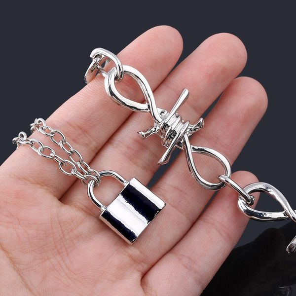 punk hip hop style chain thorns necklaces harajuku streetwear flame choker necklace women men collar jewelry accessories, Golden;silver
punk hip hop style chain thorns necklaces harajuku streetwear flame choker necklace women men collar jewelry accessories, Golden;silver