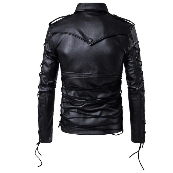 ouma 2018 new style fashion men locomotive leather coat decadent leather jacket coat large size leather coat m-5xl b002, Black
ouma 2018 new style fashion men locomotive leather coat decadent leather jacket coat large size leather coat m-5xl b002, Black