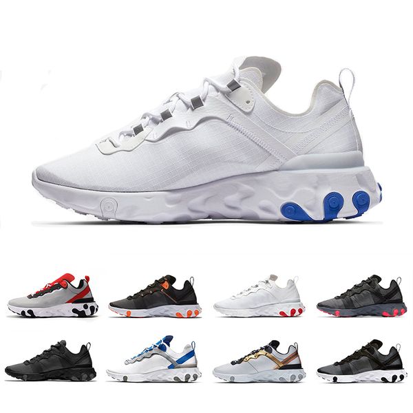 react element 55 taped seams mens running shoes tour yellow grey red 55s men women triple black white athletic sports sneakers, White;red
react element 55 taped seams mens running shoes tour yellow grey red 55s men women triple black white athletic sports sneakers, White;red