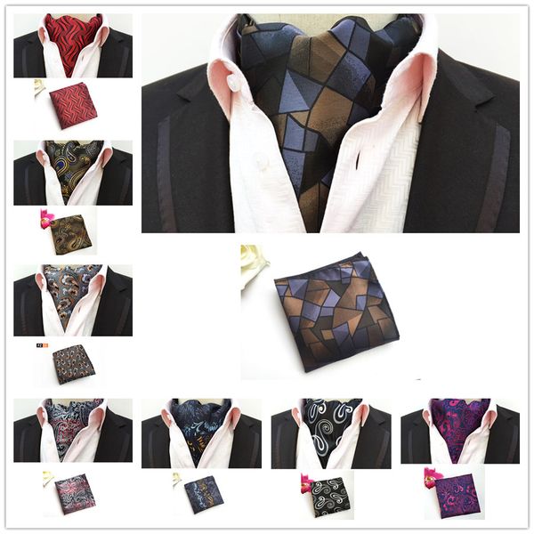 designer gentlemen formal scarf set wedding party neckerchief pocket square sets geometric paisley pattern, Blue;gray
designer gentlemen formal scarf set wedding party neckerchief pocket square sets geometric paisley pattern, Blue;gray