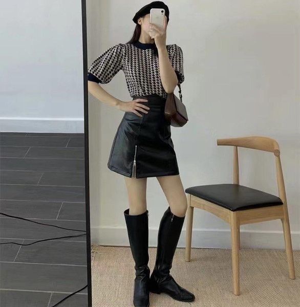 spring and summer women dress casual dresses skirt 2020109-45*3460 a2zl, Black;gray 
spring and summer women dress casual dresses skirt 2020109-45*3460 a2zl, Black;gray