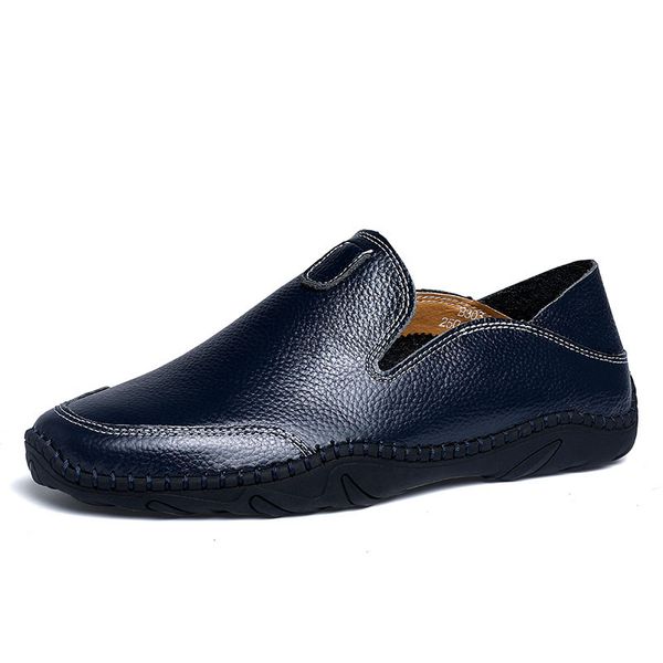 men's genuine leather comfortable driving shoes outdoor casual loafers natural leather dress shoes flats men slip on lazy, Black
men's genuine leather comfortable driving shoes outdoor casual loafers natural leather dress shoes flats men slip on lazy, Black