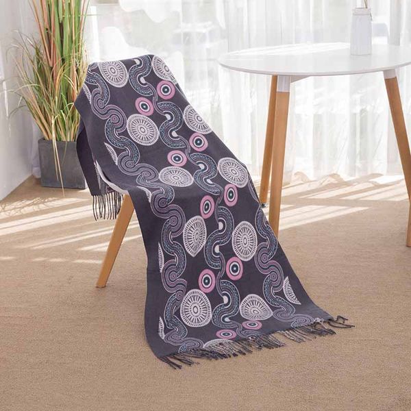 luxury autumn/winter oversize scarf catwalk style multi-functional versatile fashion shawl r double-sided cashmere shawl scarf 18, Blue;gray
luxury autumn/winter oversize scarf catwalk style multi-functional versatile fashion shawl r double-sided cashmere shawl scarf 18, Blue;gray