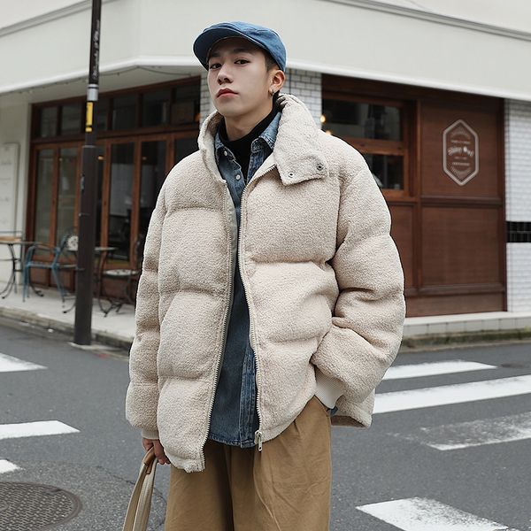 men's padded jacket new 2019 autumn/winter style slimmer heavy padded jacket loose lapel casual fashion youth men's wear, Black
men's padded jacket new 2019 autumn/winter style slimmer heavy padded jacket loose lapel casual fashion youth men's wear, Black