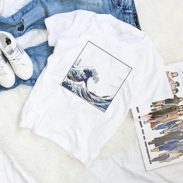 septhydrogen brand summer female fashion harajuku large size wave japanese print fun short-sleeved t-shirt tees new wave o-neck t-shirt, White
septhydrogen brand summer female fashion harajuku large size wave japanese print fun short-sleeved t-shirt tees new wave o-neck t-shirt, White