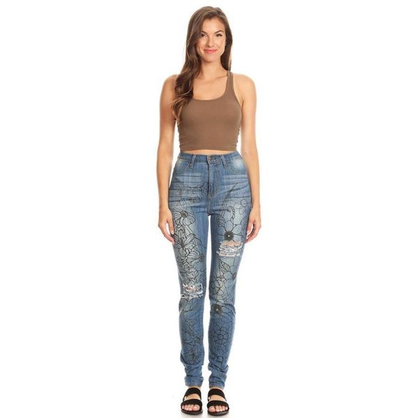 women's jeans sz.wensidi 22quality woman style large size ladies fashion casual long pants girls women ripped drop ship, Blue
women's jeans sz.wensidi 22quality woman style large size ladies fashion casual long pants girls women ripped drop ship, Blue