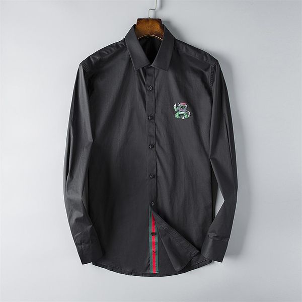 2019 american business brand self-cultivation plaid shirt, fashion designer brand long-sleeved cotton casual shirt striped co-dress shirt 59, White;black
2019 american business brand self-cultivation plaid shirt, fashion designer brand long-sleeved cotton casual shirt striped co-dress shirt 59, White;black