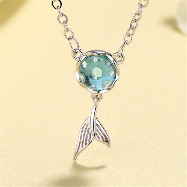 симпатичные романтический choker lady blue stone кристалл ювелирные изделия серебряное ожерелье mermaid tail пузыри медальон подарок для жен, Silver
симпатичные романтический choker lady blue stone кристалл ювелирные изделия серебряное ожерелье mermaid tail пузыри медальон подарок для жен, Silver