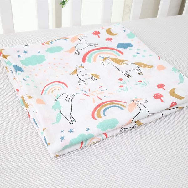 28 colors baby blanket newborn quilt towel children double muslin cartoon printed bamboo fiber bath towels swaddle wrap baby nap blankets
28 colors baby blanket newborn quilt towel children double muslin cartoon printed bamboo fiber bath towels swaddle wrap baby nap blankets